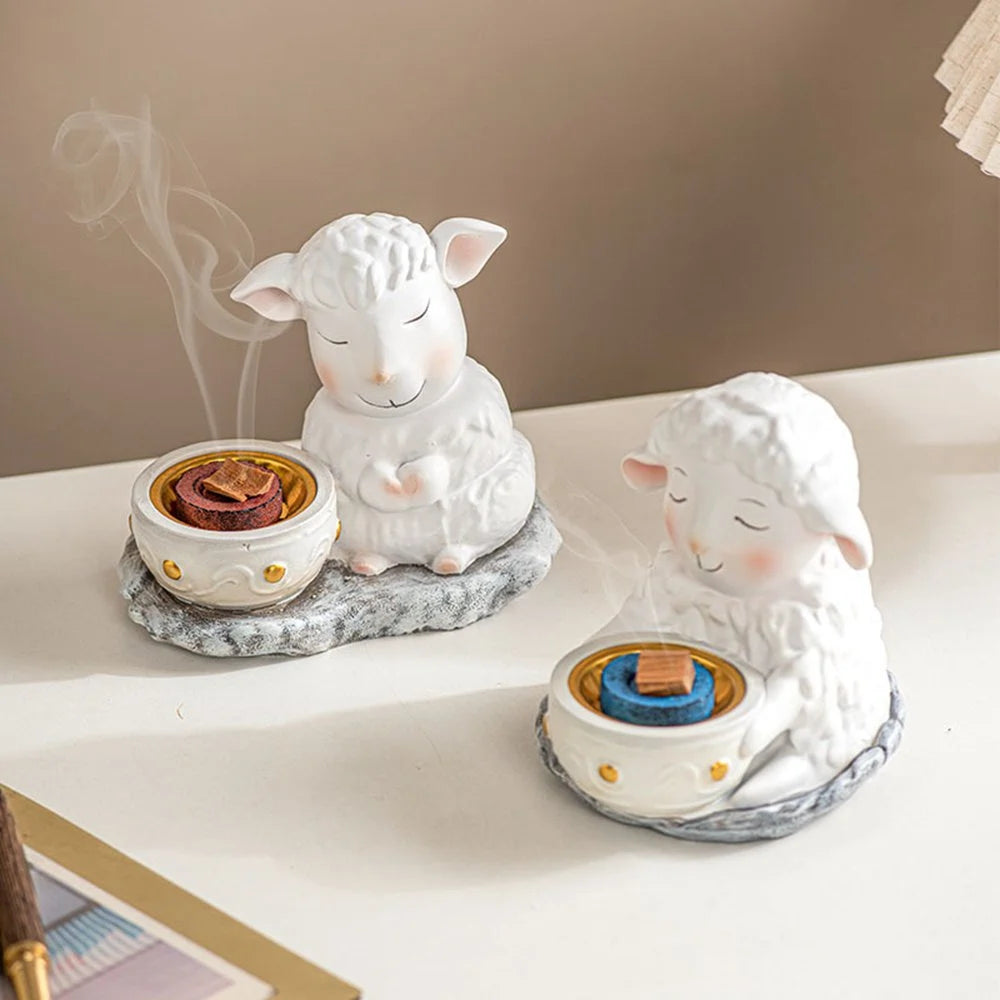 Porte-brûleur d'encens arabe Eid al-Adha Sheep Bakhoor