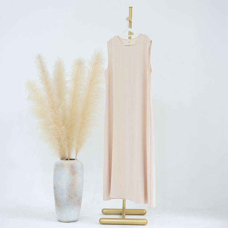 Robe sans manches pour femmes musulmanes