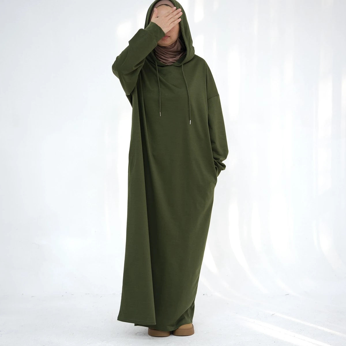 Robe Abaya à capuche #24921