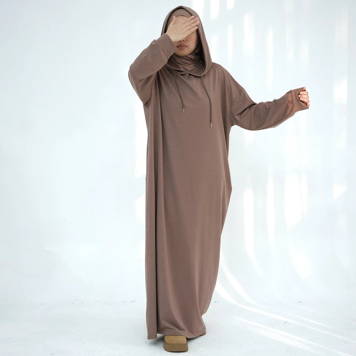 Robe Abaya à capuche #24921