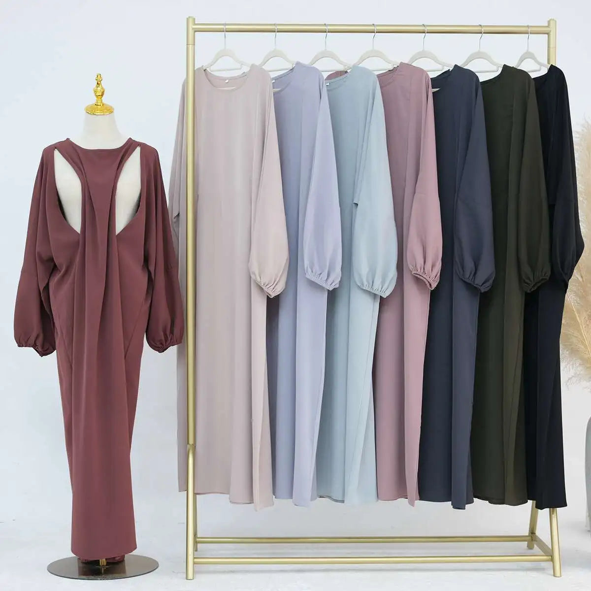 Robe d'allaitement Nida Abaya