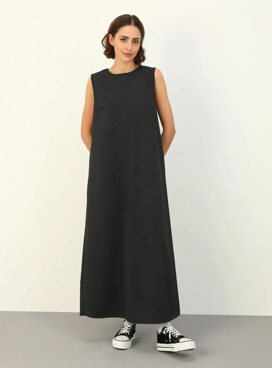 Sous-robe sans manches pour femmes musulmanes, sous-vêtement intérieur #25456