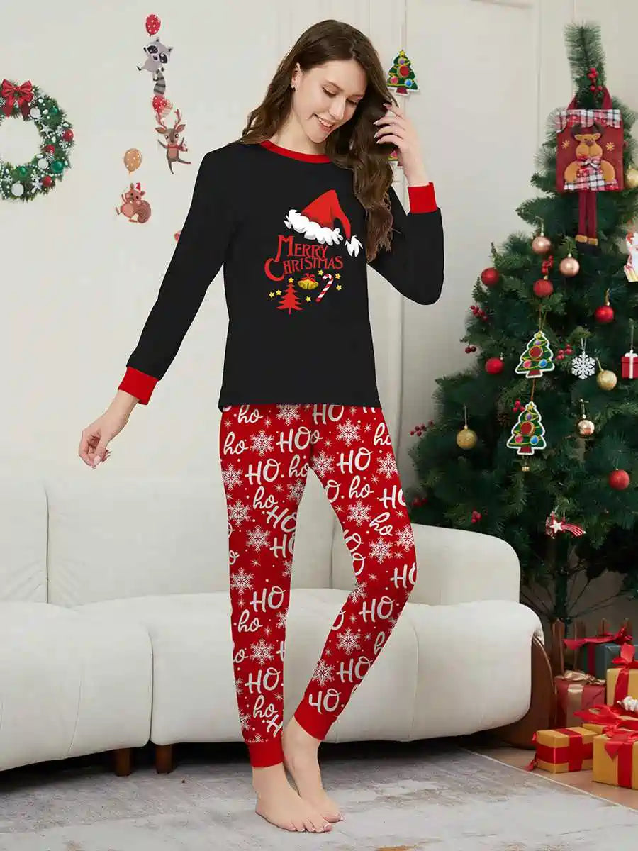 Ensemble pyjama de Noël assorti pour toute la famille #241138