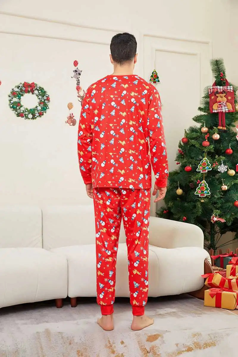 Ensembles de pyjamas de Noël assortis pour la famille, pyjama imprimé