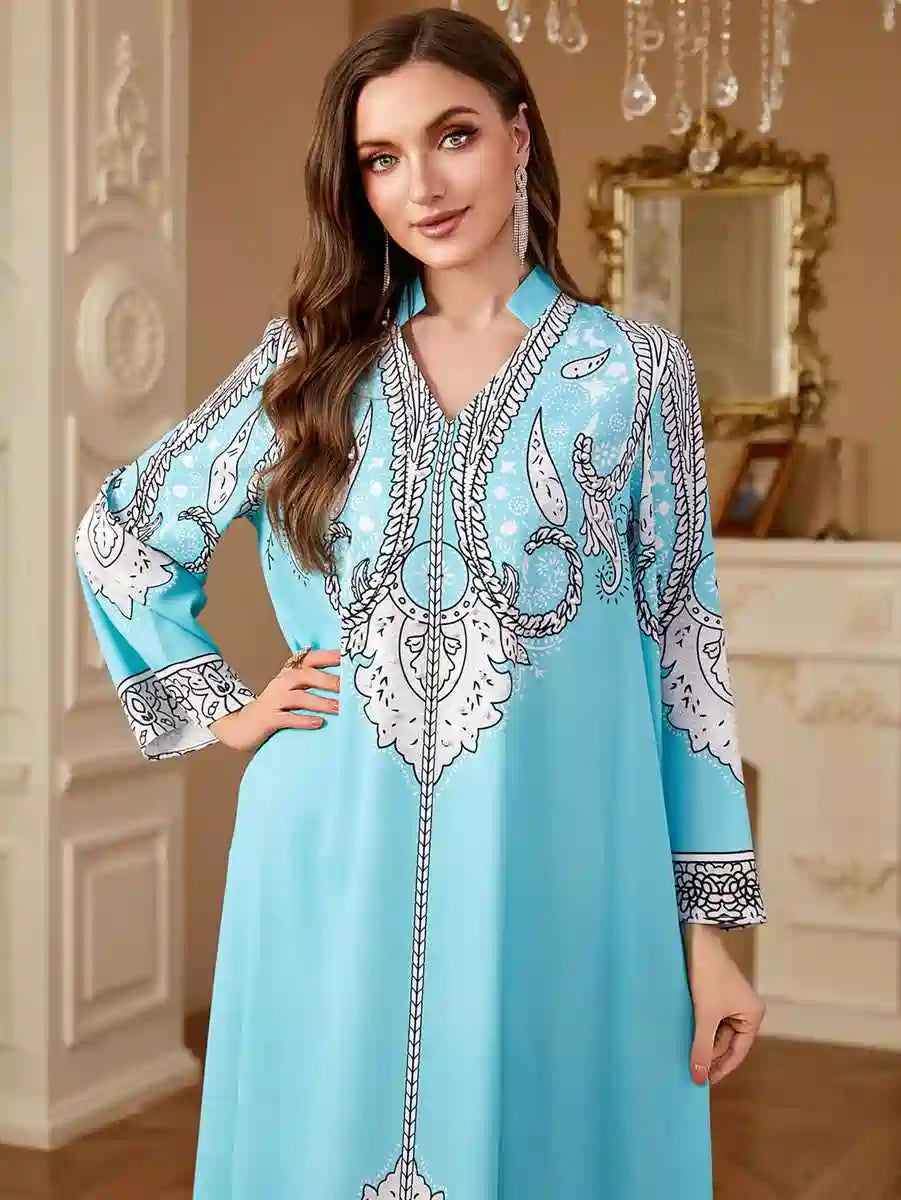 Light Blue, Navy, Green