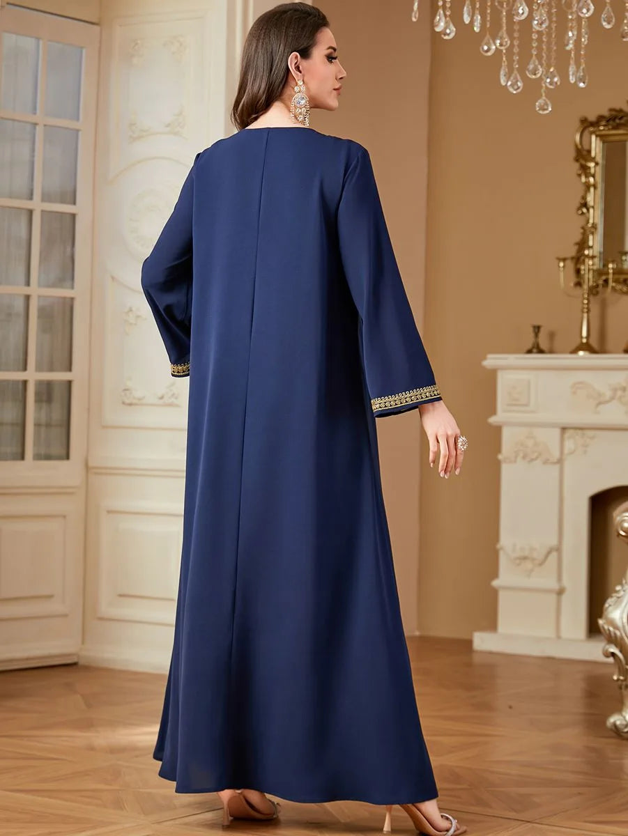 Robe caftan brodée Eid #254361