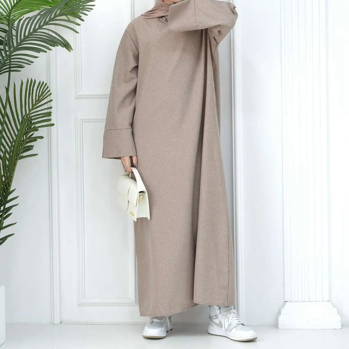 Robe Abaya ample turque à porter au quotidien