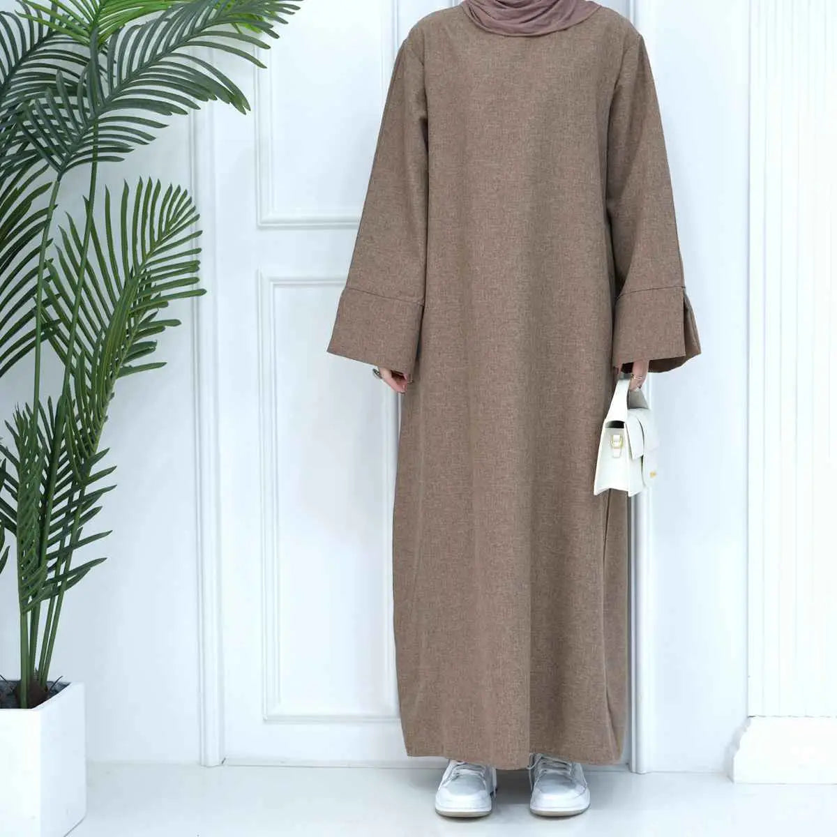Robe Abaya ample turque à porter au quotidien