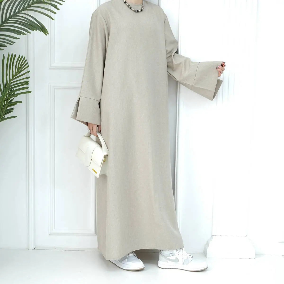 Robe Abaya ample turque à porter au quotidien