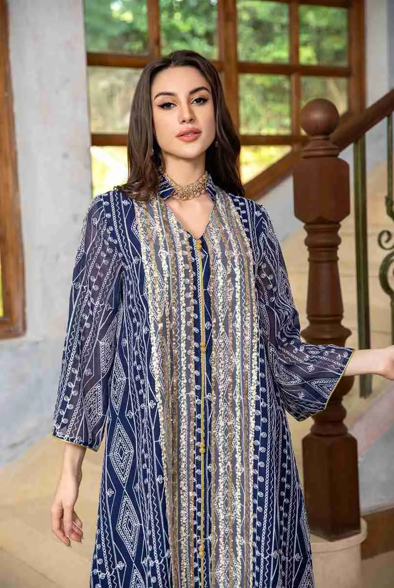 Robe de l'Aïd à paillettes brodées pour femme, caftan