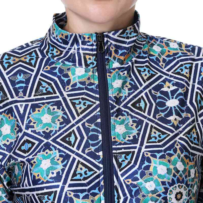 Maillot de bain grande taille 3XL-8XL imprimé pour femmes musulmanes arabes burkini