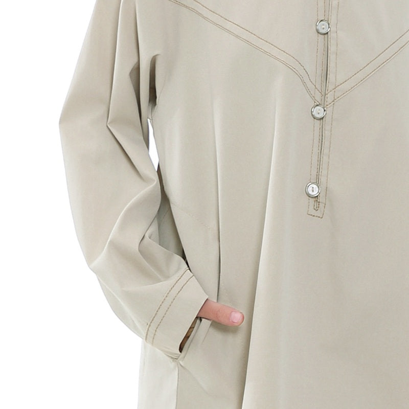 Ensemble haut et pantalon pour garçon musulman arabe