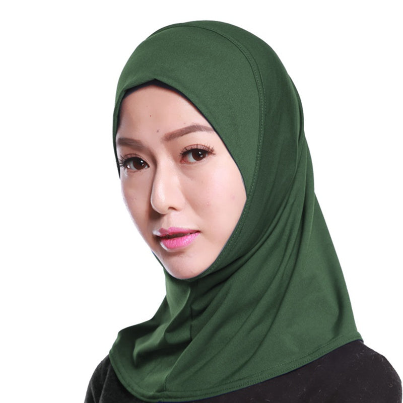 Foulard pour femmes arabes, couvre-chef, hijab intérieur, chapeau
