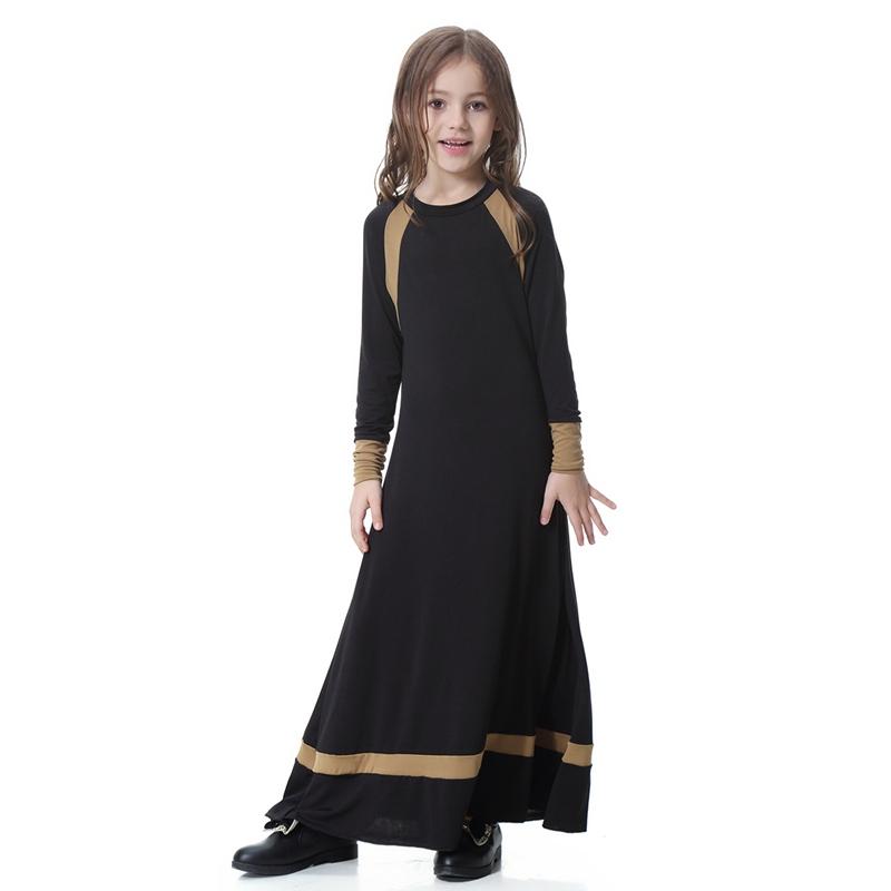 Middle East Arab Clothing Girls Outfits Abaya Dress