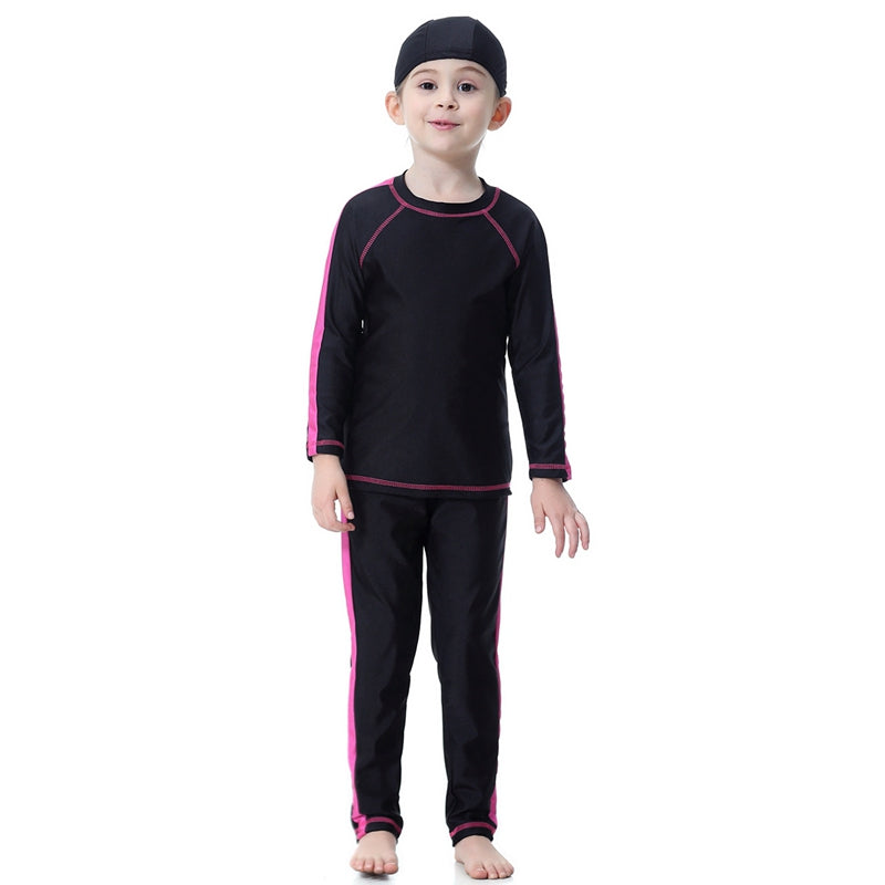 Maillot de bain pour fille musulmane, burkini pour enfant