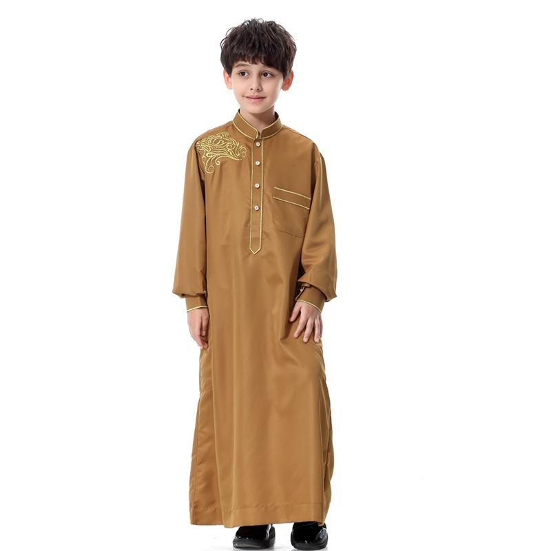 Vêtements pour enfants arabes du Moyen-Orient, jubah thobes pour garçons