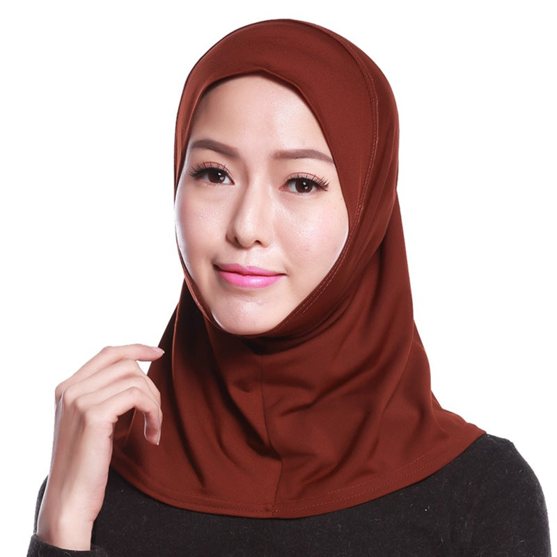 Foulard pour femmes arabes, couvre-chef, hijab intérieur, chapeau