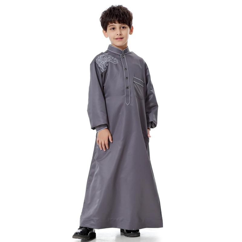 Vêtements pour enfants arabes du Moyen-Orient, jubah thobes pour garçons