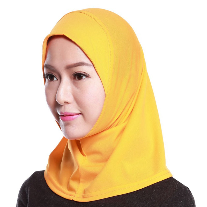 Foulard pour femmes arabes, couvre-chef, hijab intérieur, chapeau