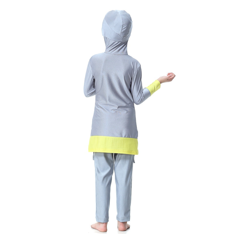 Maillot de bain burkini pour fille musulmane