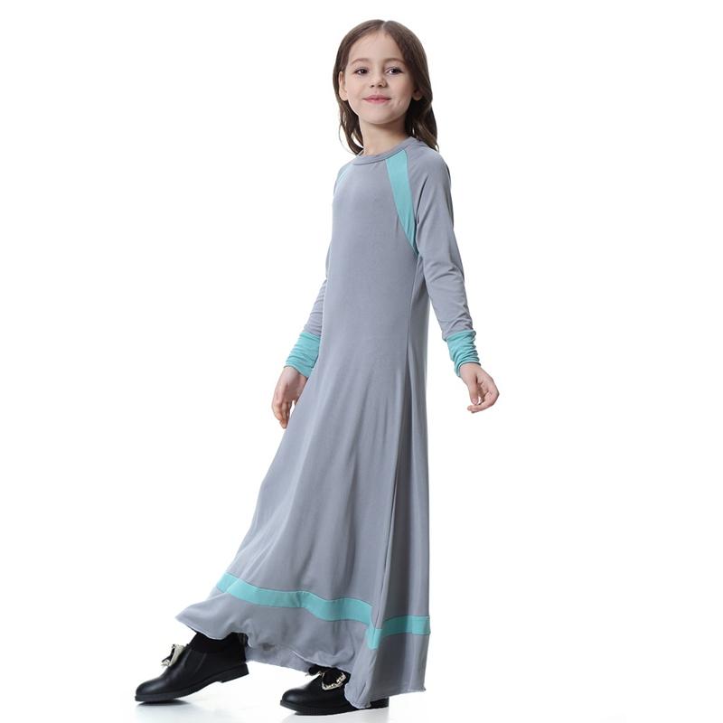 Middle East Arab Clothing Girls Outfits Abaya Dress