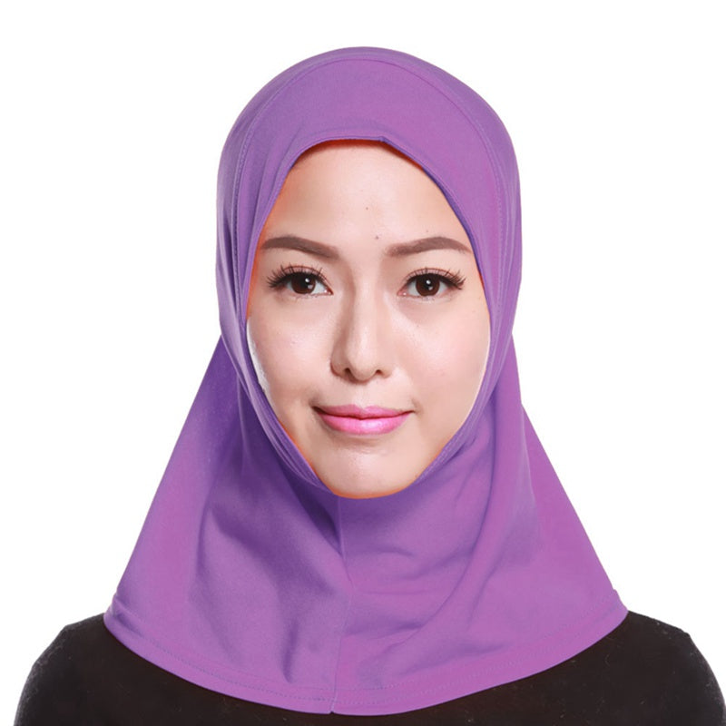Foulard pour femmes arabes, couvre-chef, hijab intérieur, chapeau