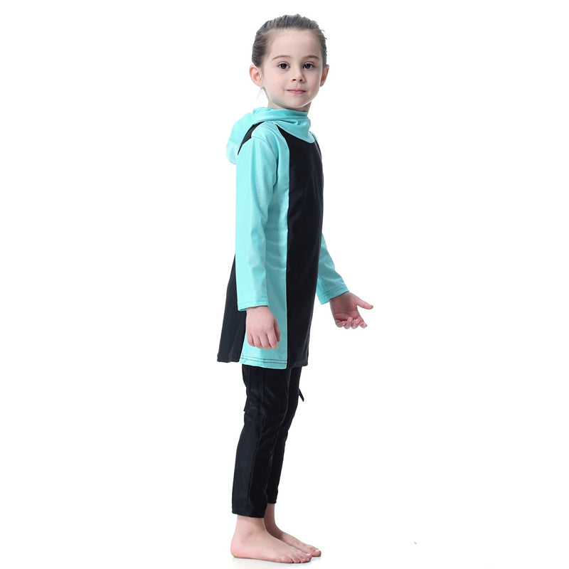 Maillot de bain burkini pour fille musulmane