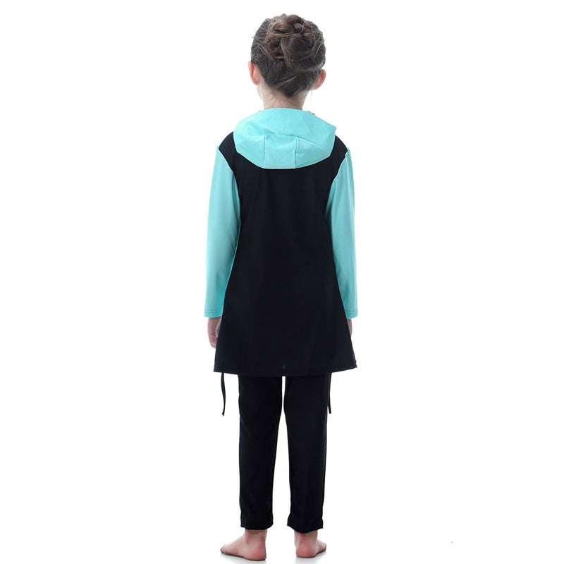 Maillot de bain burkini pour fille musulmane