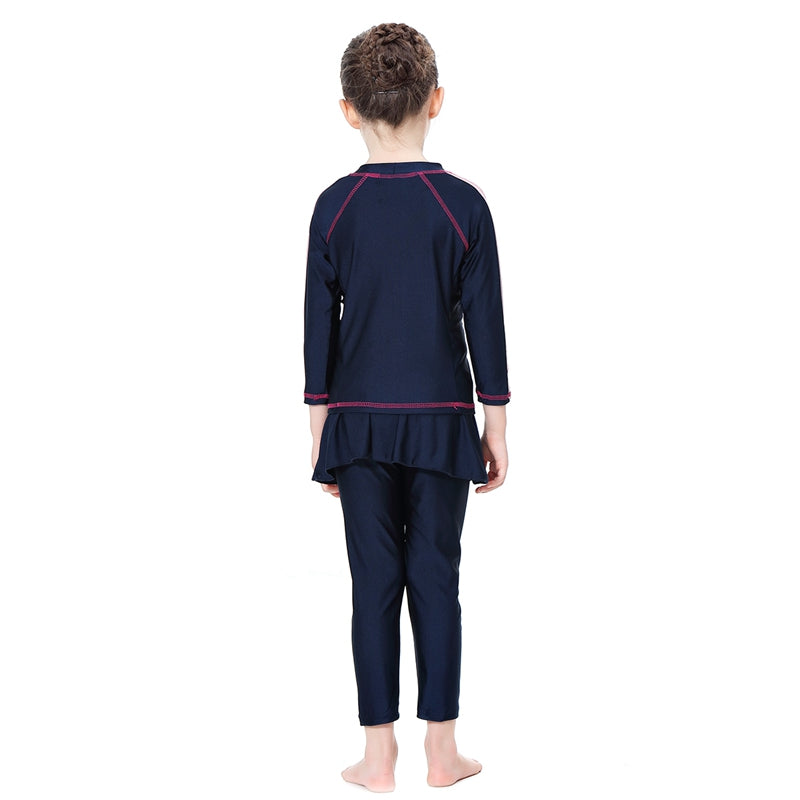 Maillots de bain pour filles musulmanes, burkinis pour enfants