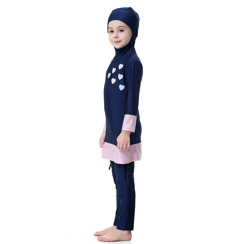 Maillot de bain burkini pour fille musulmane
