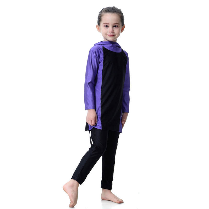 Maillot de bain burkini pour fille musulmane