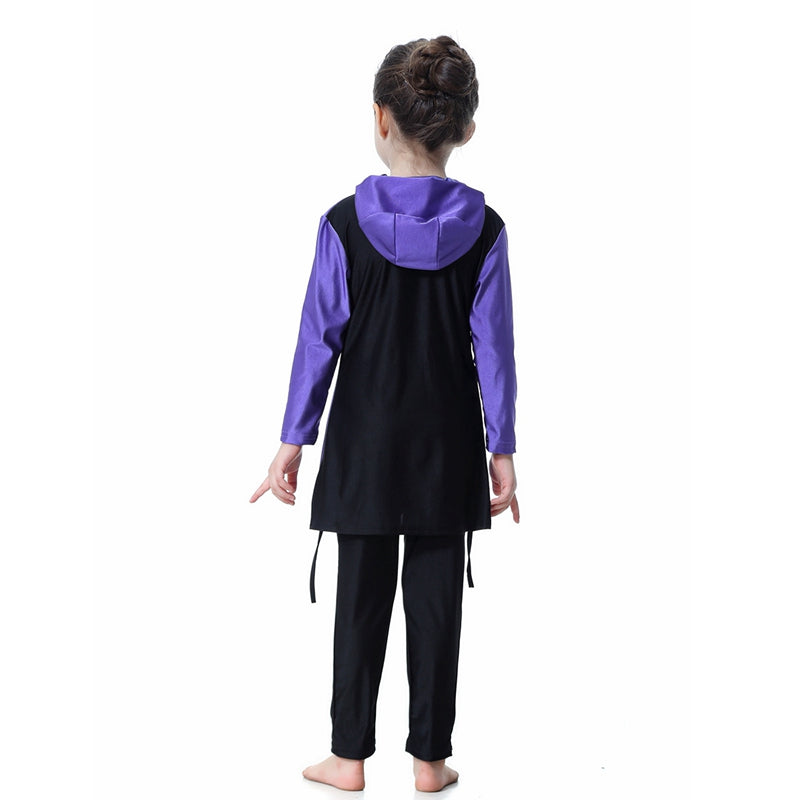 Maillot de bain burkini pour fille musulmane