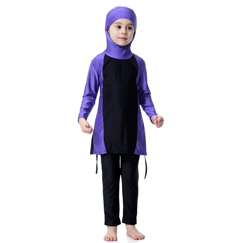 Maillot de bain burkini pour fille musulmane