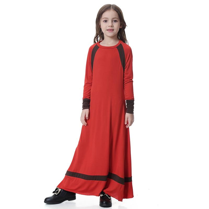 Middle East Arab Clothing Girls Outfits Abaya Dress