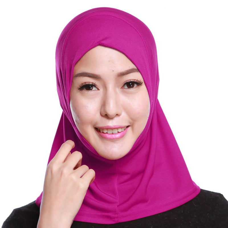 Foulard pour femmes arabes, couvre-chef, hijab intérieur, chapeau