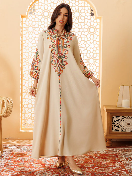 Robe de l'Aïd brodée en corde, caftan, robe caftan, Mukhawar, n° 254363