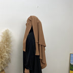 Ensemble de niqab Nida Khimar, 14 couleurs au choix, pour femmes musulmanes