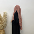 Ensemble de niqab Nida Khimar, 14 couleurs au choix, pour femmes musulmanes