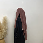 Ensemble de niqab Nida Khimar, 14 couleurs au choix, pour femmes musulmanes