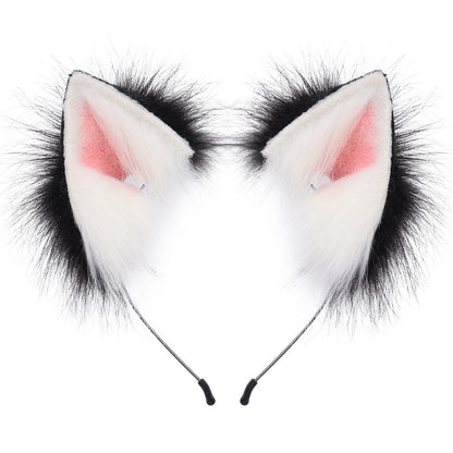 Fox Ears Headband - Wolf Ears Headband - Cat Ears Headband - Animal Cosplay Ears Costume