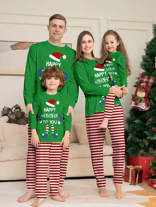 Pyjamas de Noël assortis pour la famille, pour couples et enfants