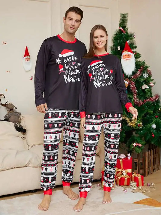 Ensembles de pyjamas de Noël Pyjamas familiaux assortis