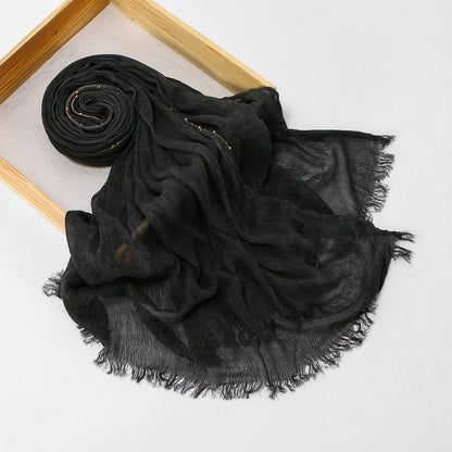 Muslim Women Tassel Hijab Scarf #26VE203