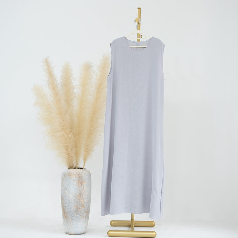 Robe sans manches pour femmes musulmanes