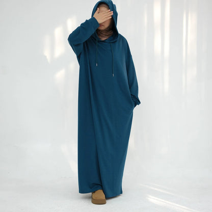 Robe Abaya à capuche #24921