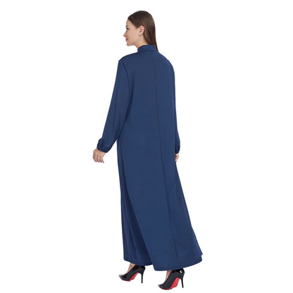 Robe Abaya à col #25994
