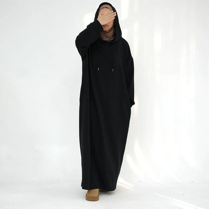 Robe Abaya à capuche #24921