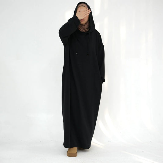 Robe Abaya à capuche #24921