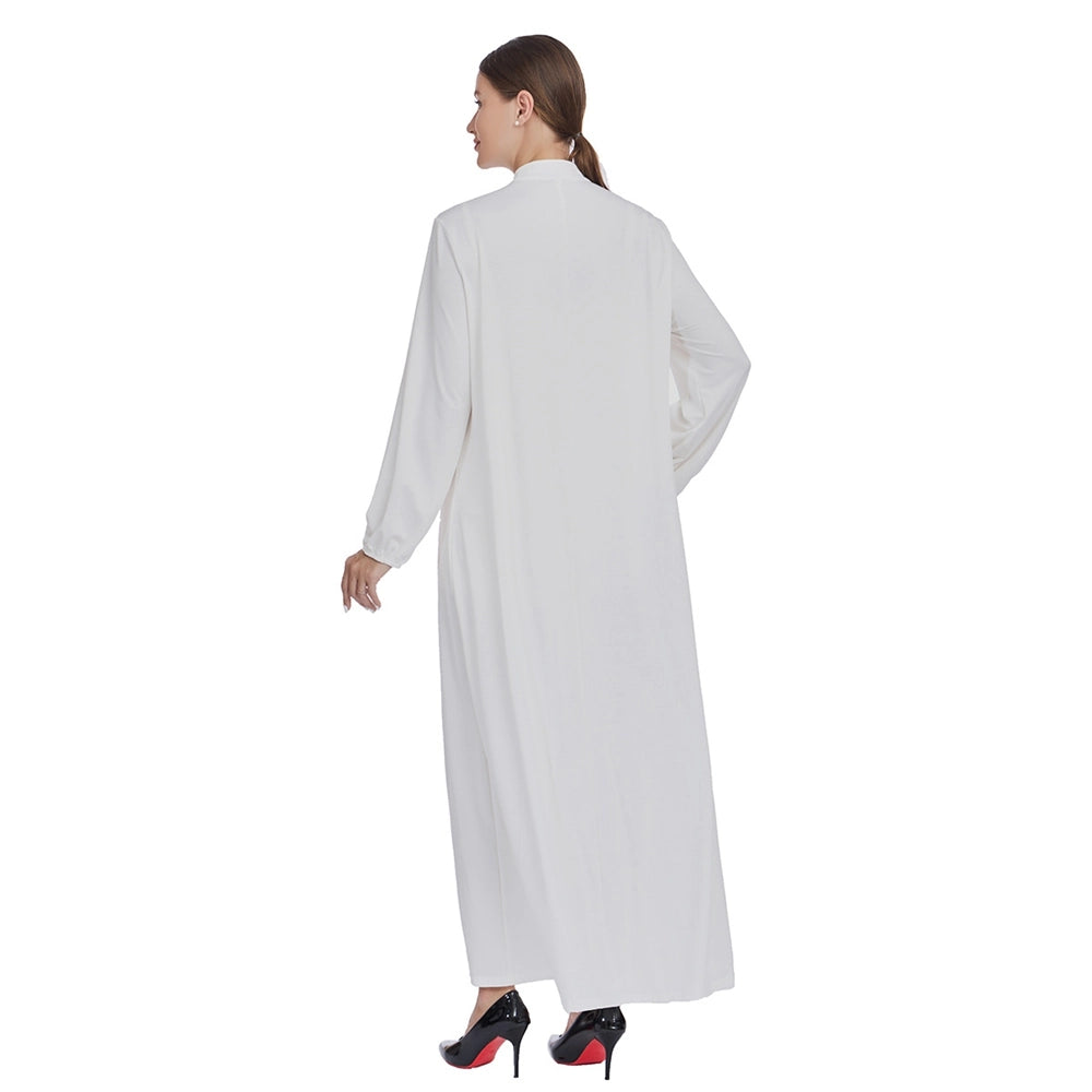 Robe Abaya à col #25994