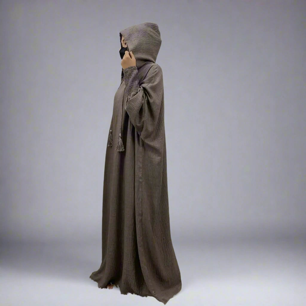 Jilbab à capuche, robe de prière, abaya, vêtements halal pour femmes arabes du Moyen-Orient